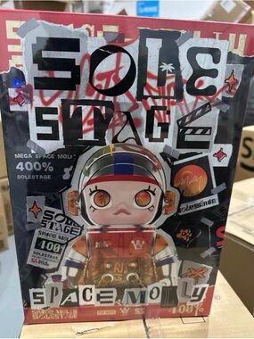 Pop Mart Mega Space Molly 400% - Sole Stage, China Exclusive, Brand New Sealed